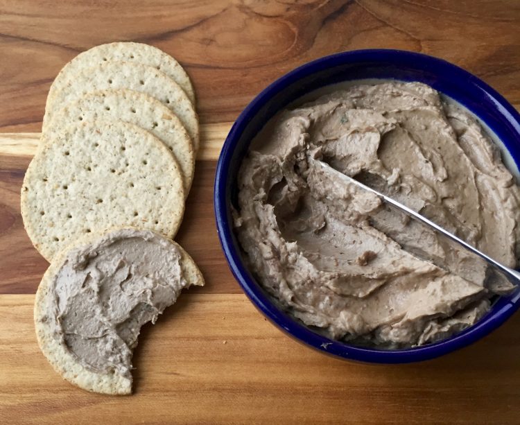 Liver Pâté with Fresh Thyme and Red Wine