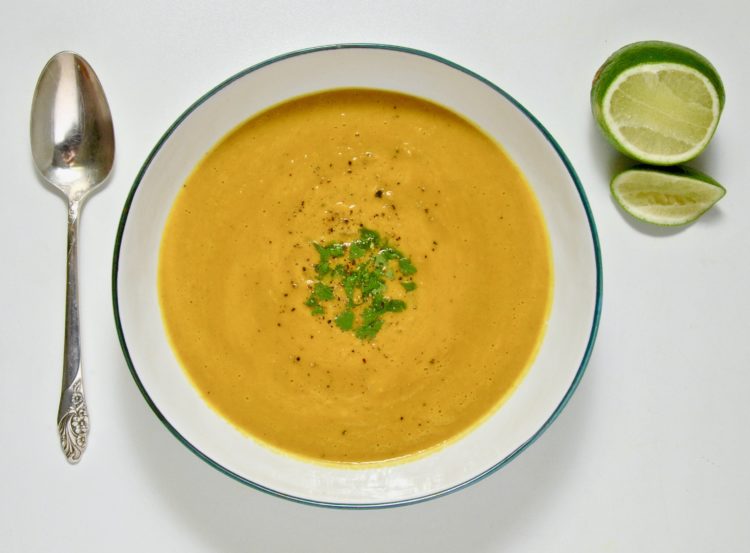 Curried Carrot Coconut Soup